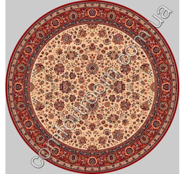 Ковер Royal  1570-505 beige-red Круг - Фото 1